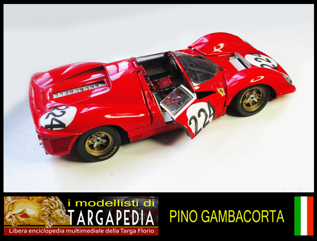 Targa Florio 1967 - Ferrari 330 P4 - Jouef 1.18 (7).jpg